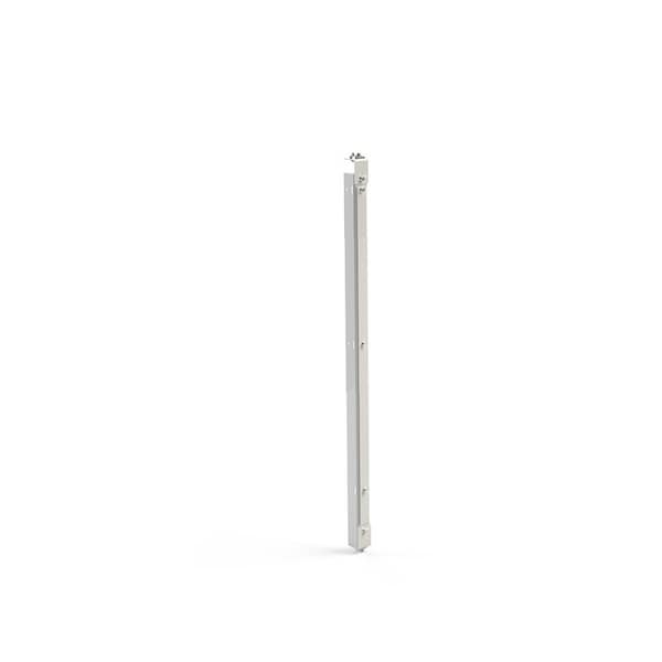 Center Panel Support, 56 in. H x 3.56 in. W x 2.19 in. L, Steel